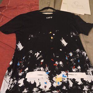 Main Label designer T shirt with tags never worn
